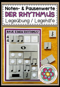 DER RHYTHMUS – Legeübung / Legehilfe