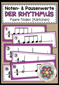 DER RHYTHMUS – Paare finden (Kärtchen)