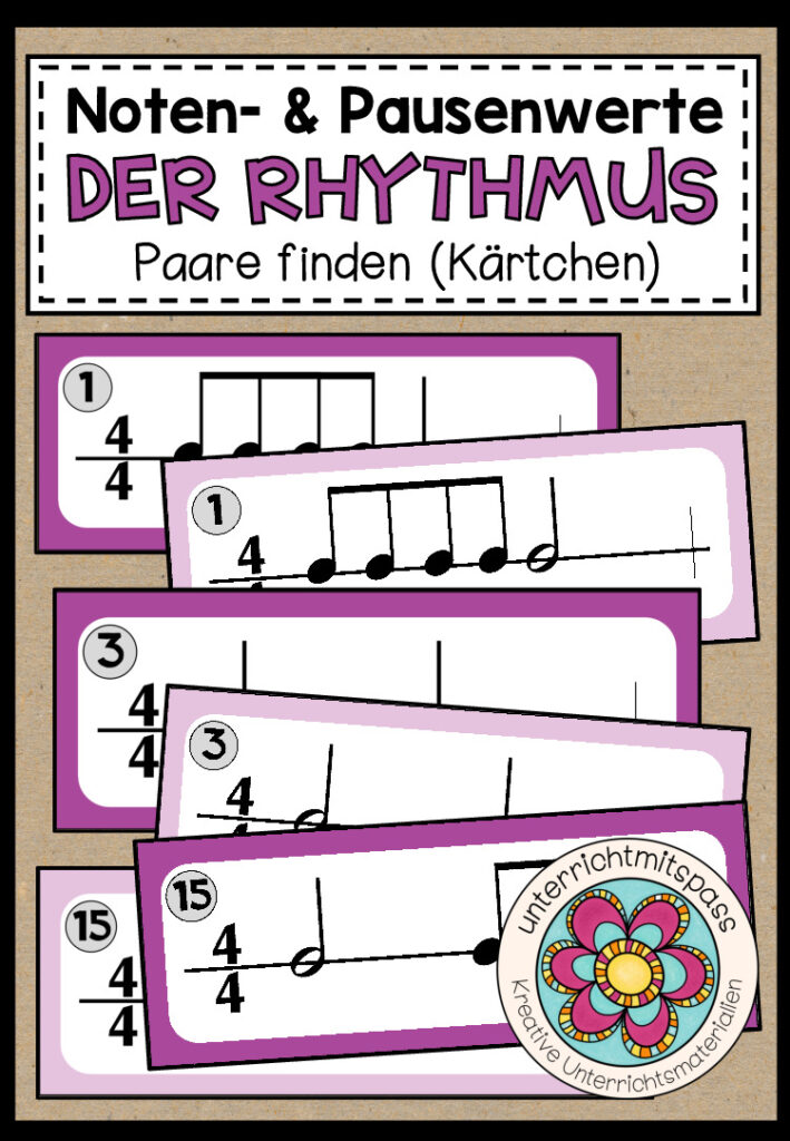 DER RHYTHMUS – Paare finden (Kärtchen)