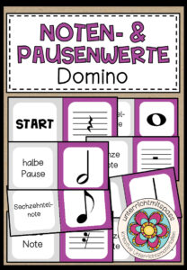 NOTEN- & PAUSENWERTE – Domino