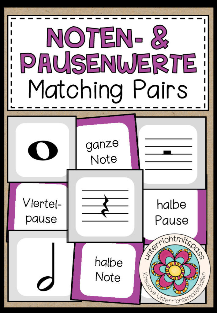 NOTEN- & PAUSENWERTE – Paare finden