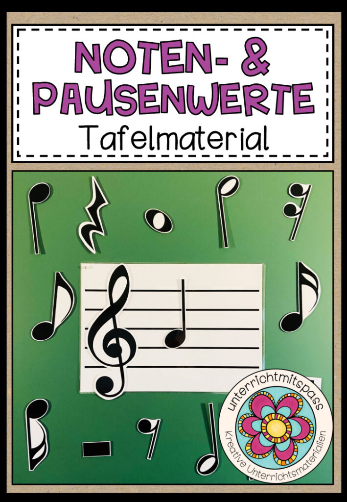 NOTEN- & PAUSENWERTE – Tafelmaterial