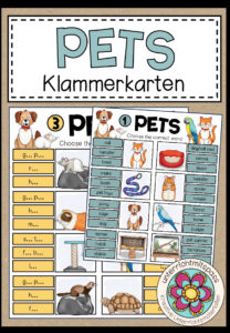 PETS – Klammerkarten (2-fach differenziert)
