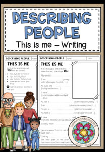 DESCRIBING PEOPLE – This is me (Writing) 2-fach differenziert