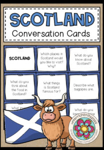 SCOTLAND – Conversation Cards