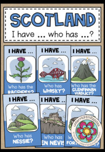 SCOTLAND – I have … Who has …?