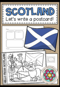 SCOTLAND – Let’s write a postcard!