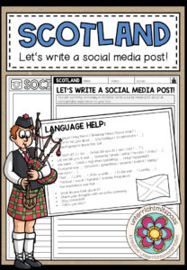 SCOTLAND – Let’s write a social media post!