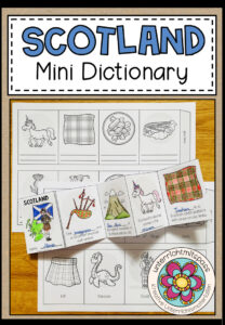 SCOTLAND – Mini Dictionary (Leporello)