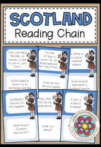 SCOTLAND – Reading Chain (Lesespiel)