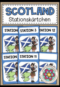 SCOTLAND – Stationskarten