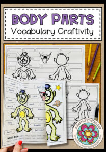 BODY PARTS – Vocabulary Craftivity