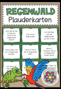 REGENWALD – Plauderkärtchen