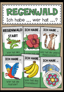 REGENWALD – Ich habe … wer hat …?