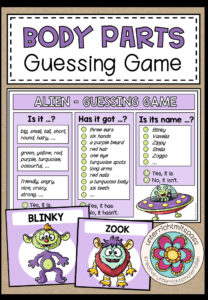 BODY PARTS – Alien Guessing Game