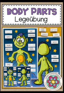 BODY PARTS – Legeübung