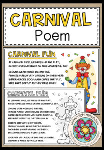 CARNIVAL – Poem (Gedicht für den Englischunterricht)