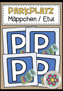 Parkplatz – Mäppchen / Etui / Federtasche (Classroom Management)