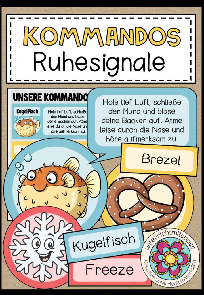 Unsere Kommandos – Ruhesignale für den Unterricht (Classroom Management)