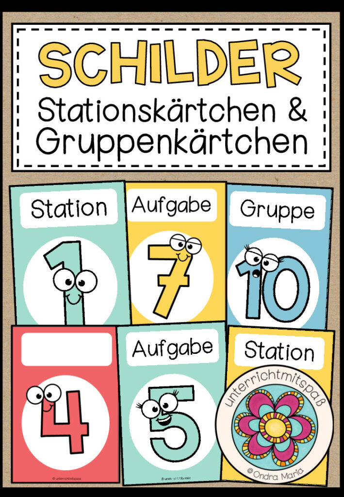 STATIONSKÄRTCHEN (Classroom Management)