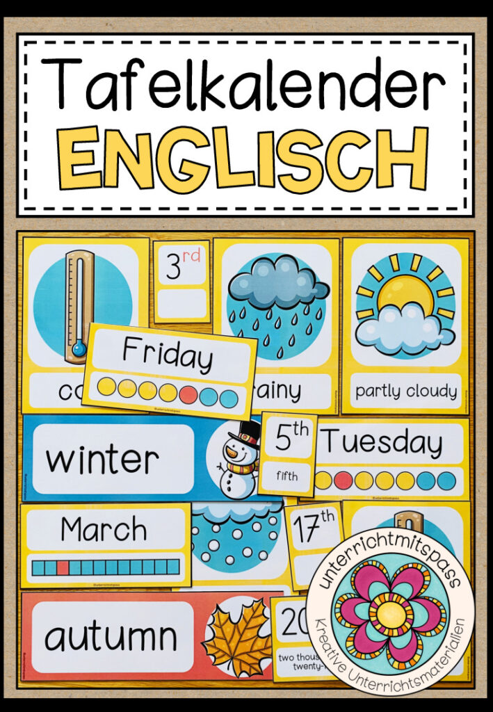 TAFELKALENDER (Englisch)