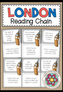 LONDON – Reading Chain (Lesespiel)