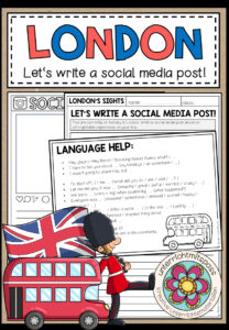 LONDON – Let’s write a social media post!