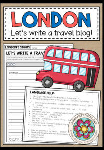 LONDON – Let’s write a travel blog!