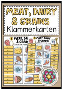 Dairy Products, Meat & Grains – Klammerkarten (2-fach differenziert)