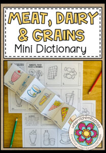 Dairy Products, Meat & Grains – Mini Dictionary (Leporello)