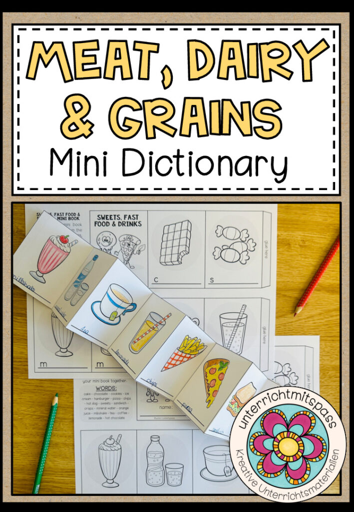 Dairy Products, Meat & Grains – Mini Dictionary (Leporello)