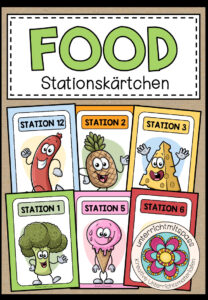 FOOD – Stationskärtchen