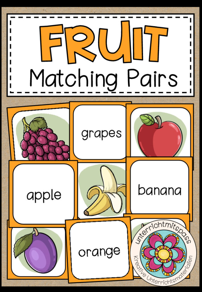 Fruit – Matching Pairs