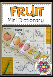 Fruit – Mini Dictionary (Leporello)
