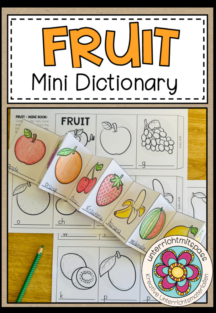 Fruit – Mini Dictionary (Leporello)