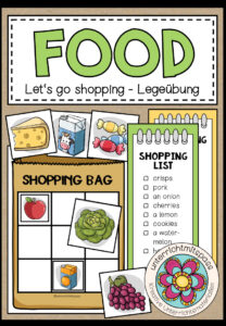 Let’s go shopping! (Food) – Legeübung