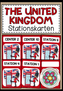 THE UNITED KINGDOM – Stationskarten