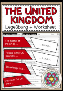 THE UNITED KINGDOM – Legeübung + Worksheet