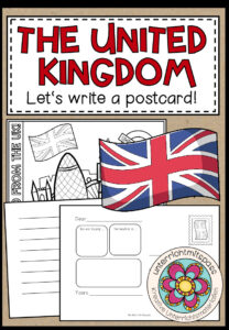 THE UNITED KINGDOM – Let’s write a postcard!