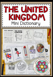THE UNITED KINGDOM – Mini Dictionary (Leporello)