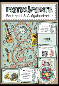 INSTRUMENTE – Brettspiel + Aufgabenkarten