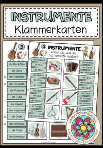 INSTRUMENTE – Klammerkarten