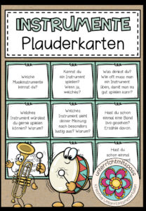 INSTRUMENTE – Plauderkarten