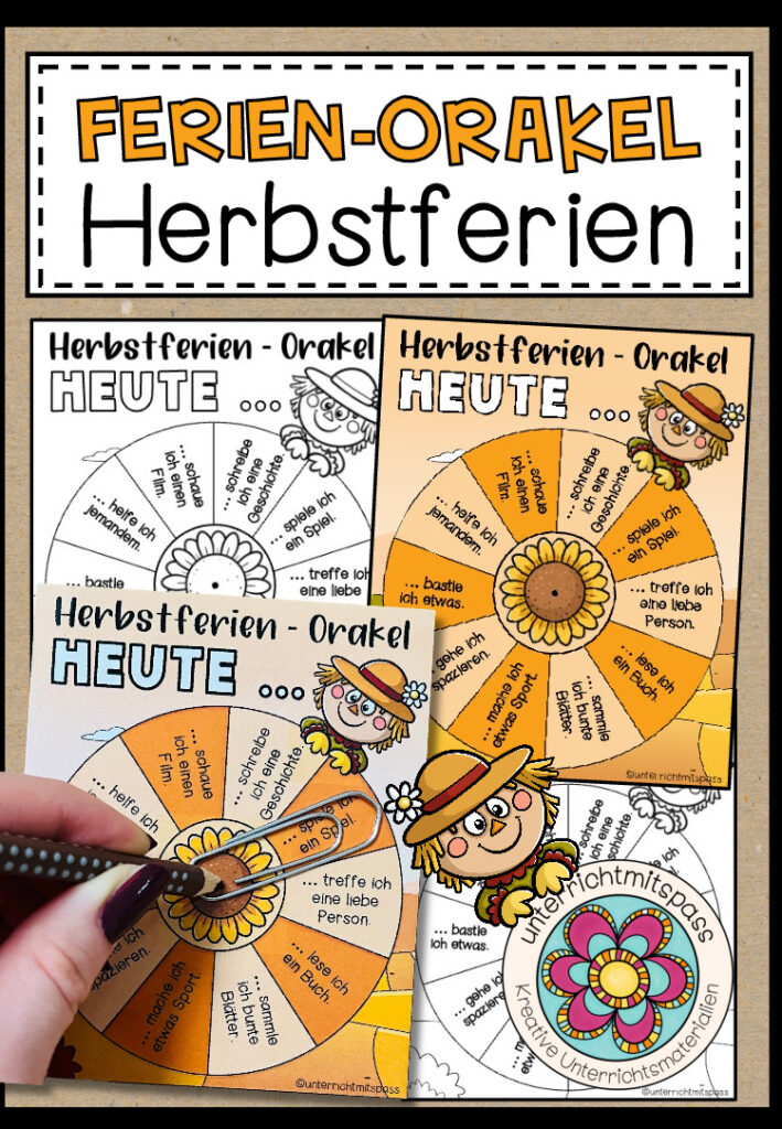 Herbstferien-Orakel (Feriengruß / Feriengeschenk)