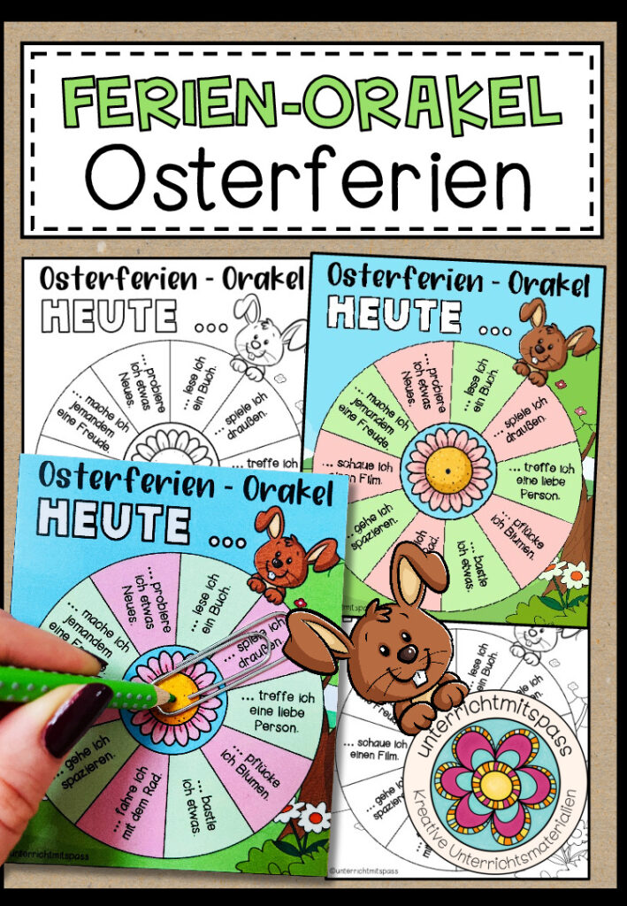 Osterferien-Orakel (Feriengruß / Feriengeschenk)