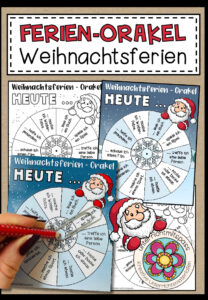 Weihnachtsferien-Orakel (Feriengruß / Feriengeschenk)