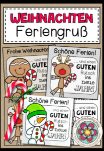 WEIHNACHTSGRUß / FERIENGRUß