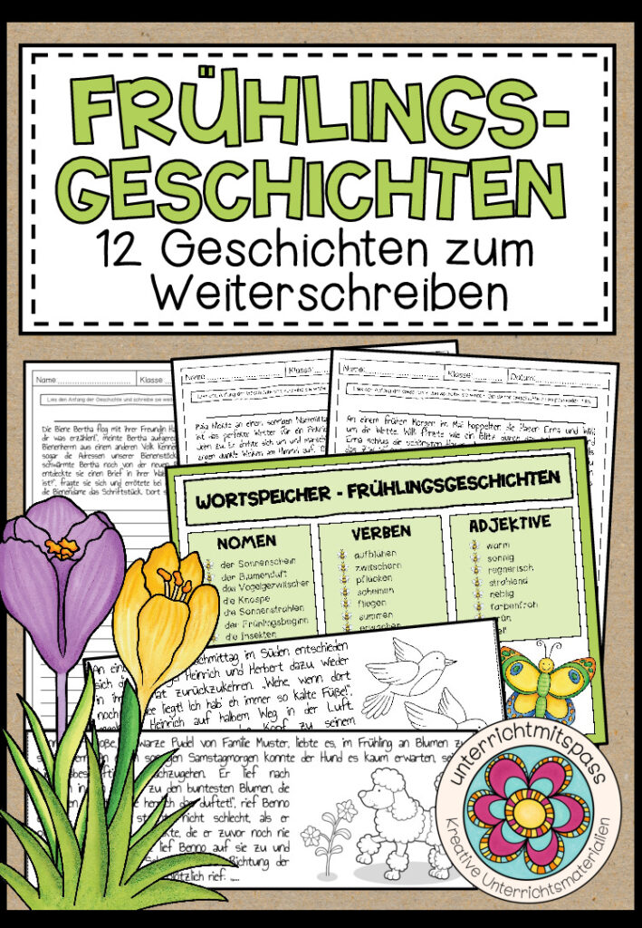 Frühlingsgeschichten – 12 Geschichtenanfänge zum Weiterschreiben