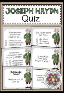 JOSEPH HAYDN – Quiz