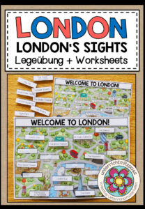 LONDON SIGHT’S – Legeübung + Worksheets (Map Work)